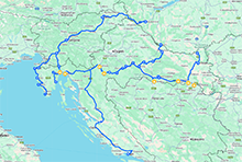 Najava intenzivnog cestovnog prometa u i oko grada Zagreba 4., 5. i 6. srpnja 2025.