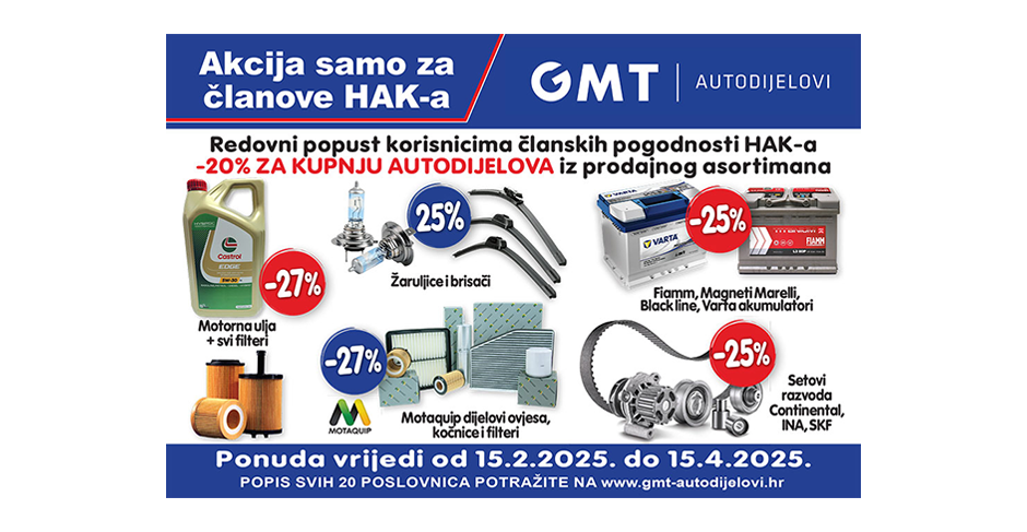 GMT autodijelovi