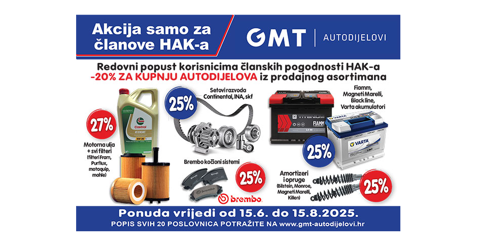 GMT autodijelovi