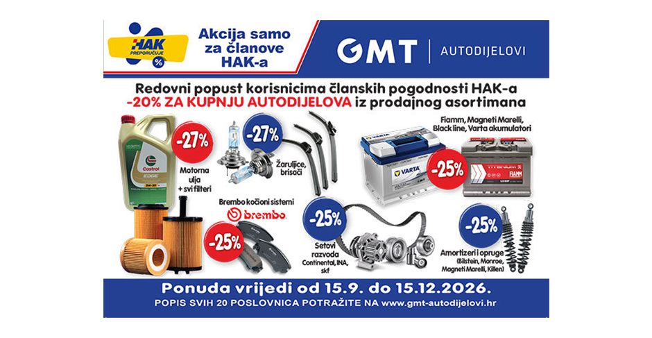 GMT autodijelovi