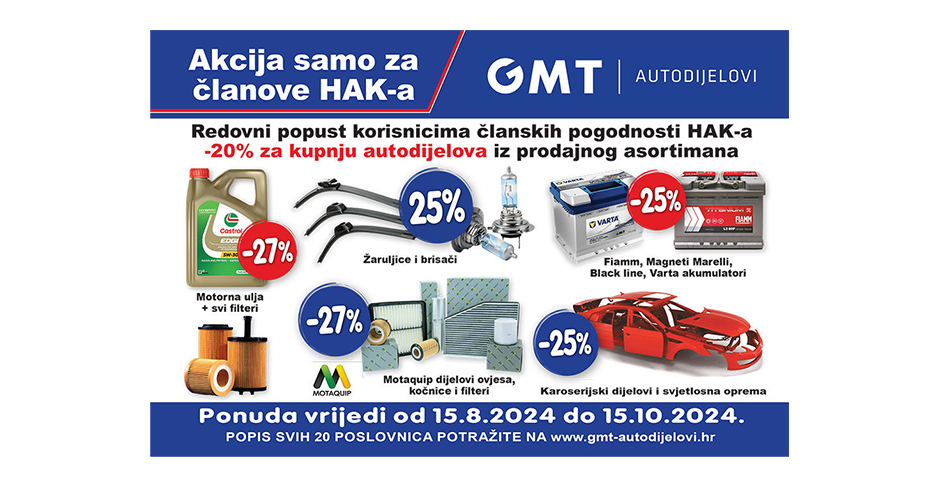 GMT autodijelovi