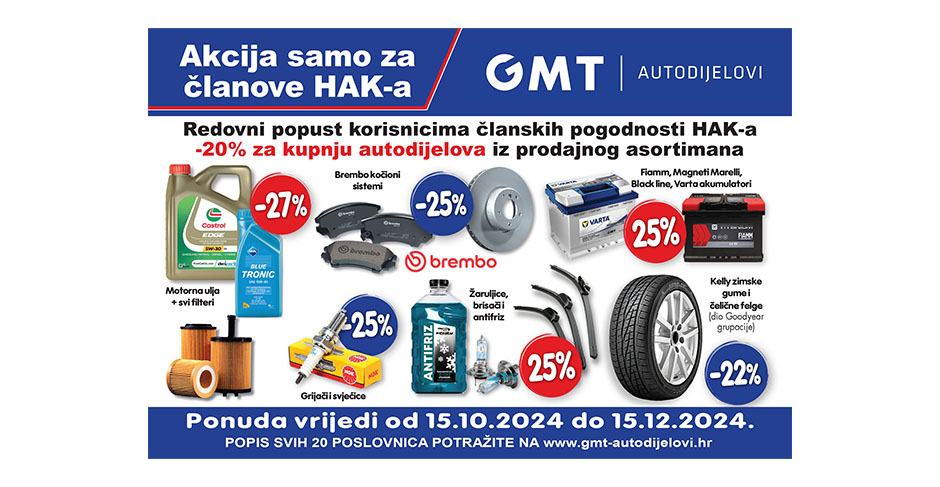 GMT autodijelovi