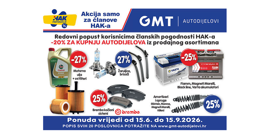 GMT autodijelovi