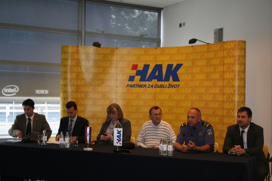 Igor Novačić, Tomislav Petanović, Ljiljana Mikuš, Ljupko Šimounović, Josip Mataija i Krunoslav Tepeš