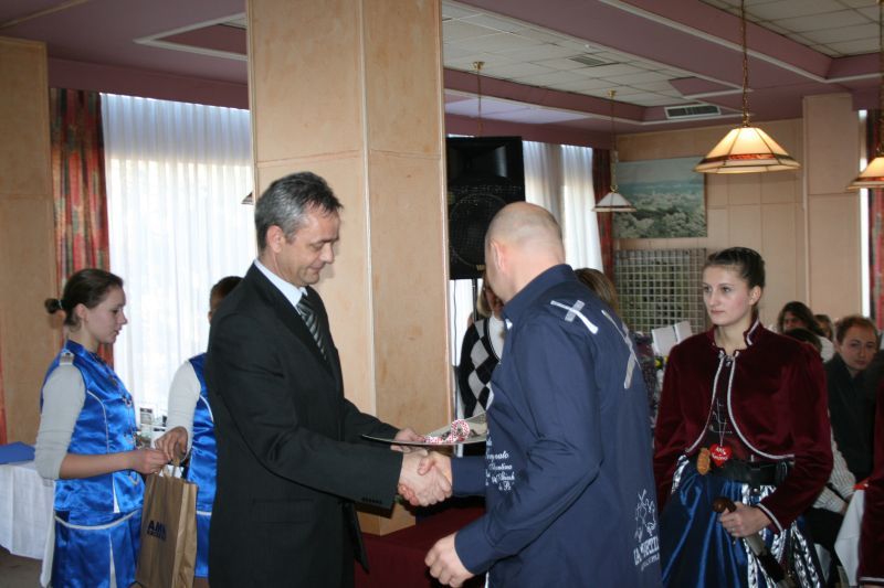 Župan Koprivničko-križevačke županije Darko Koren se također odazvao pozivu domaćina i podijelio nagrade