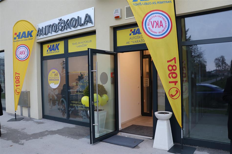 Otvorena nova poslovnica autoškole HAK Temeljnog autokluba Varaždin