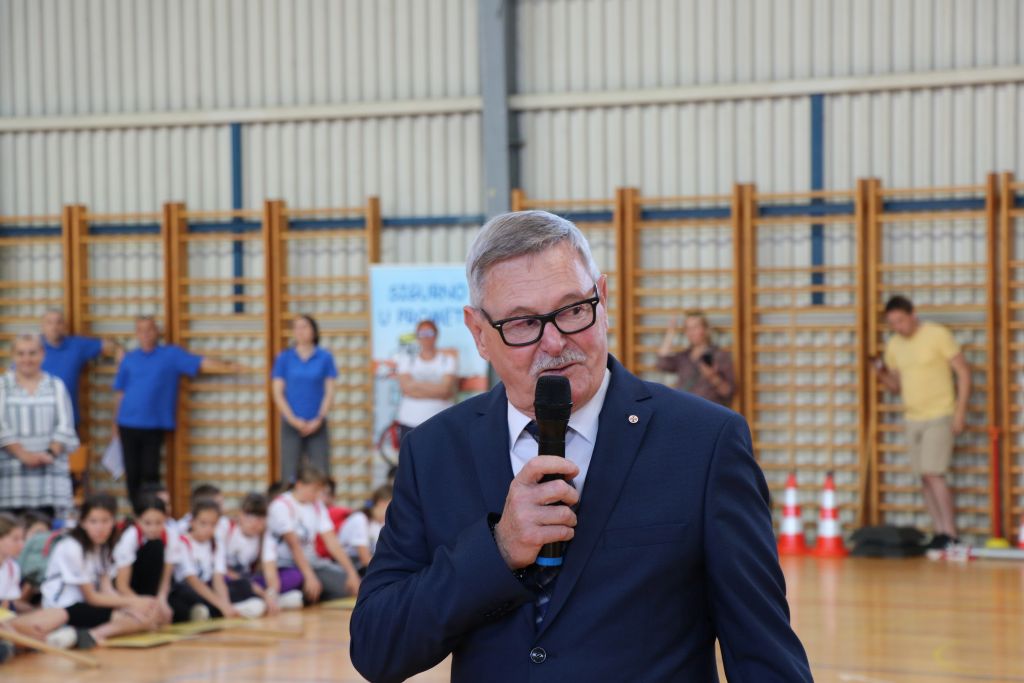 Ljubomir Cerovac, predsjednik AK Pula-Rovinj - domaćini natjecanja