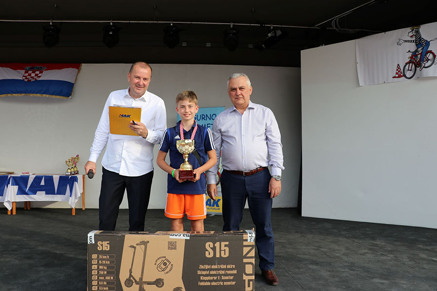 Pobjednik u konkurenciji dječaka: Aleksandar Krznar