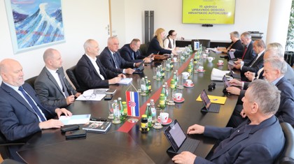 Održana 17. sjednica Upravnog odbora Hrvatskog autokluba