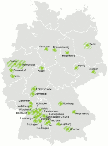 Karta ekoloških zona Njemačke